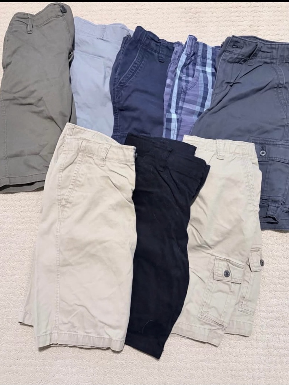 Boy Shorts Lot of 8 Assorted Colors 16 Husky